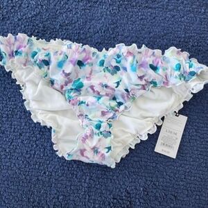 Low-rise Ruffle Cheeky Bikini Bottom